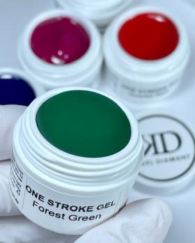 One Stroke Gel Forest Green Karl Diamant 5 ml